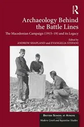 Book cover of Archaeology Behind the Battle Lines by Andrew Shapland