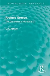 Book cover of Archaic Greece by L.H. Jeffery
