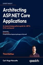 Book cover of Architecting ASP.NET Core Applications by Carl-Hugo Marcotte
