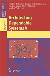 Book cover of Architecting Dependable Systems V by Rogério de Lemos