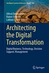 Book cover of Architecting the Digital Transformation by Alfred Zimmermann