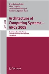 Book cover of Architecture of Computing Systems - ARCS 2008 by Theo Ungerer