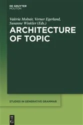 Book cover of Architecture of Topic by Valéria Molnár