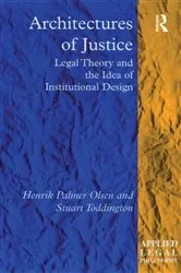 Book cover of Architectures of Justice by Henrik Palmer Olsen