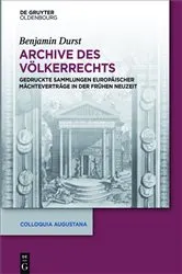 Book cover of Archive des Völkerrechts by Benjamin Durst