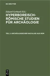 Book cover of Archäologischer Nachlass aus Rom by K. O. Müller