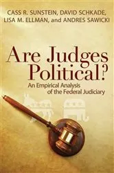 Book cover of Are Judges Political? by Cass R. Sunstein