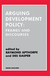 Book cover of Arguing Development Policy by Raymond Apthorpe