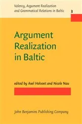 Book cover of Argument Realization in Baltic by Unknown