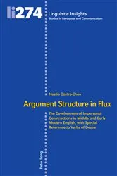 Book cover of Argument Structure in Flux by Maurizio Gotti