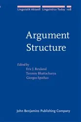 Book cover of Argument Structure by Eric J. Reuland