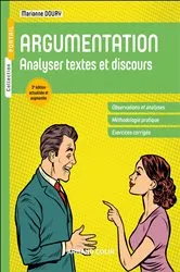 Book cover of Argumentation - 3e éd. (3rd ed.) by Marianne Doury