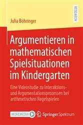 Book cover of Argumentieren in mathematischen Spielsituationen im Kindergarten by Unknown