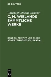 Book cover of Aristipp und einige seiner Zeitgenossen, Band 4 by Christoph Martin Wieland