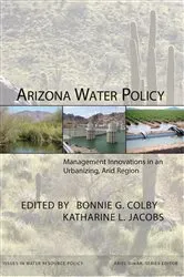 Book cover of Arizona Water Policy by Unknown