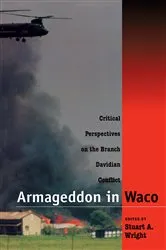 Book cover of Armageddon in Waco by Stuart A. Wright