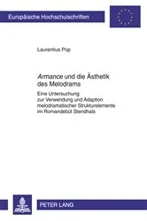 Book cover of «Armance» und die Aesthetik des Melodrams by Laurentius Pop