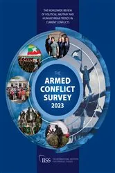 Book cover of Armed Conflict Survey 2023 by The International Institute for Strategic Studies (IISS)