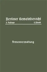 Book cover of Armenverwaltung (2nd ed.) by Unknown