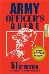 Book cover of Army Officer's Guide by Robert J. Dalessandro