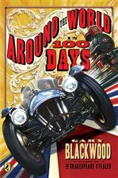 Book cover of Around the World in 100 Days by Gary Blackwood