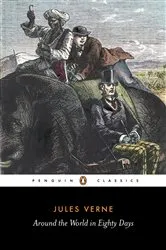 Book cover of Around the World in Eighty Days by Jules Verne