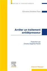 Book cover of Arrêter un traitement antidépresseur by Giovanni Andrea Fava