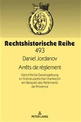 Book cover of Arrêts de règlement by Peter Oestmann