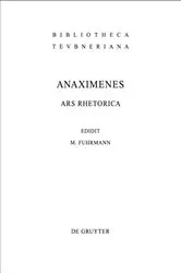 Book cover of Ars Rhetorica by Anaximenes Lampsacenus
