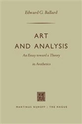 Book cover of Art and Analysis by Edward G. Ballard