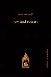 Book cover of Art & Beauty by Maurice de Wulf