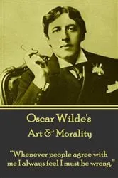 Book cover of Art & Morality by Oscar Wilde