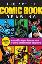 Book cover of Art of Comic Book Drawing by Maury Aaseng