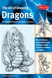 Book cover of Art of Drawing Dragons by Michael Dobrzycki