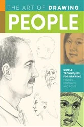 Book cover of Art of Drawing People by Debra Kauffman Yaun