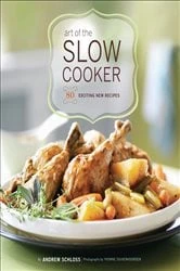 Book cover of Art of the Slow Cooker by Andrew Schloss
