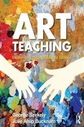Book cover of Art Teaching by George Szekely