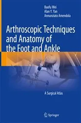 Book cover of Arthroscopic Techniques and Anatomy of the Foot and Ankle by Baofu Wei
