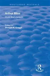 Book cover of Arthur Bliss by Stewart R. Craggs