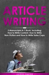 Book cover of Article Writing by Unknown