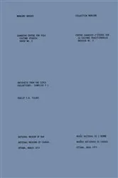 Book cover of Artifacts from the CCFCS collections by Philip V. R. Tilney