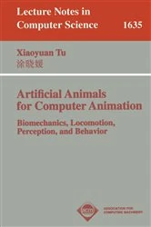 Book cover of Artificial Animals for Computer Animation by Xiaoyuan Tu