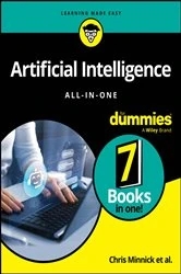 Book cover of Artificial Intelligence All-in-One For Dummies by Chris Minnick