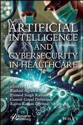 Book cover of Artificial Intelligence and Cybersecurity in Healthcare by Rashmi Agrawal