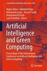 Book cover of Artificial Intelligence and Green Computing by Najlae Idrissi