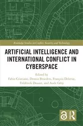 Book cover of Artificial Intelligence and International Conflict in Cyberspace by Fabio Cristiano
