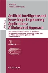 Book cover of Artificial Intelligence and Knowledge Engineering Applications: A Bioinspired Approach by José Mira