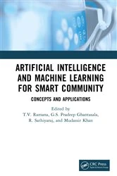 Book cover of Artificial Intelligence and Machine Learning for Smart Community by T V Ramana