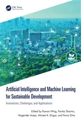 Book cover of Artificial Intelligence and Machine Learning for Sustainable Development by Pawan Whig