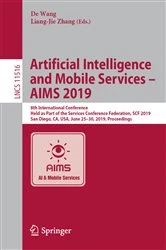 Book cover of Artificial Intelligence and Mobile Services – AIMS 2019 by De Wang